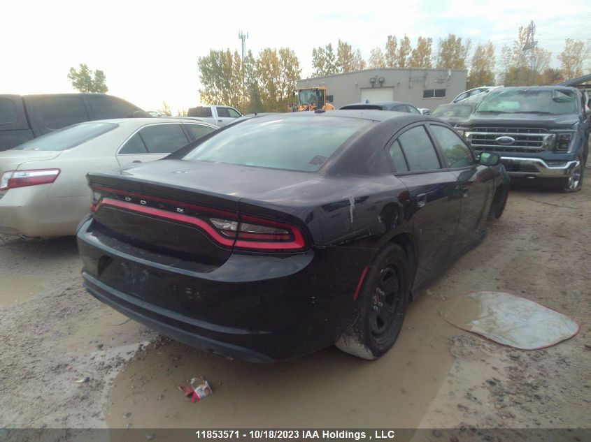 2022 Dodge Charger Police VIN: 2C3CDXAT9NH126755 Lot: 11853571