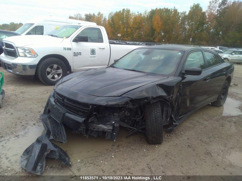 2022 Dodge Charger Police VIN: 2C3CDXAT9NH126755 Lot: 11853571