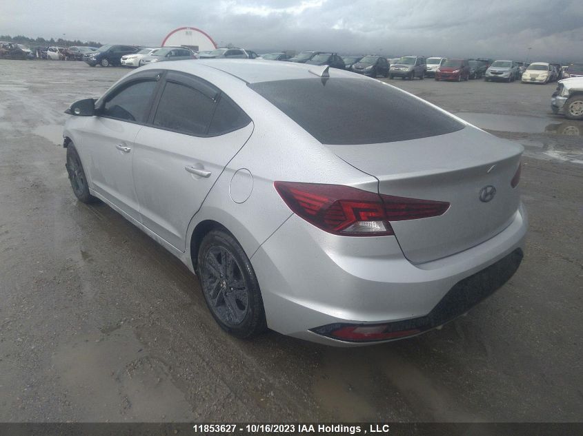 2019 Hyundai Elantra Preferred VIN: KMHD84LF1KU791535 Lot: 11853627