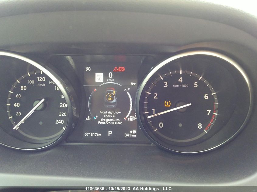 2018 Land Rover Discovery Sport Hse VIN: SALCR2RX8JH726263 Lot: 11853636