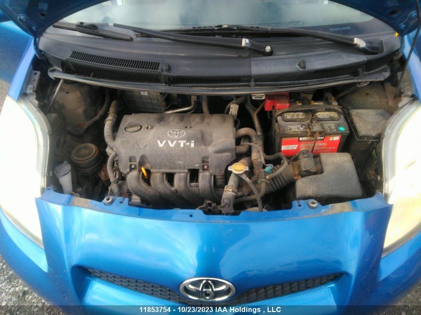 2010 Toyota Yaris Le/Rs VIN: JTDKT4K37A5309547 Lot: 11853754