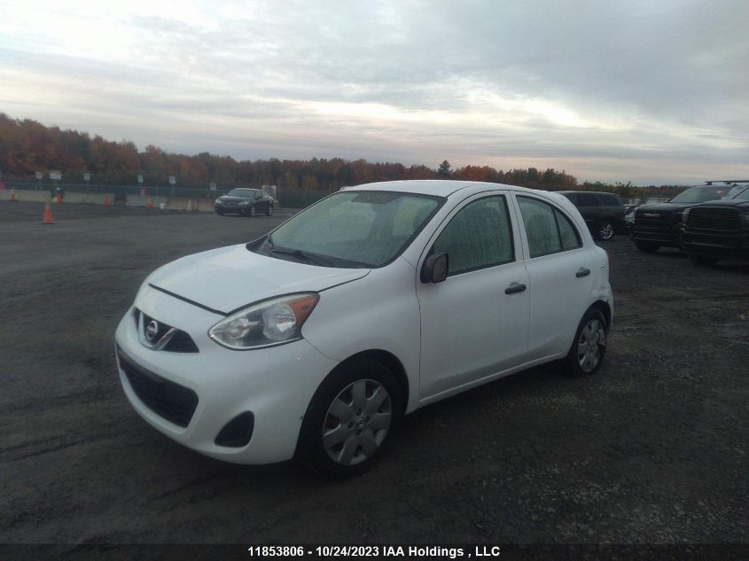 2015 Nissan Micra S/Sv/Sr VIN: 3N1CK3CP3FL210222 Lot: 11853806