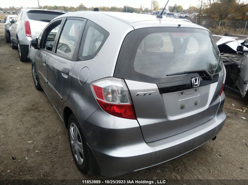 2009 Honda Fit Dx-A VIN: JHMGE87359S809217 Lot: 11853989