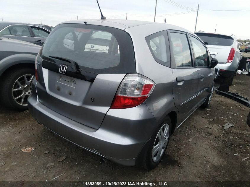 2009 Honda Fit Dx-A VIN: JHMGE87359S809217 Lot: 11853989