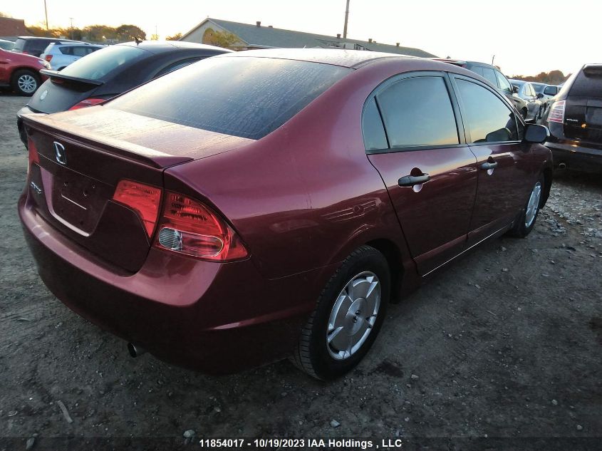 2008 Honda Civic Sdn Dx-G VIN: 2HGFA16438H025443 Lot: 11854017