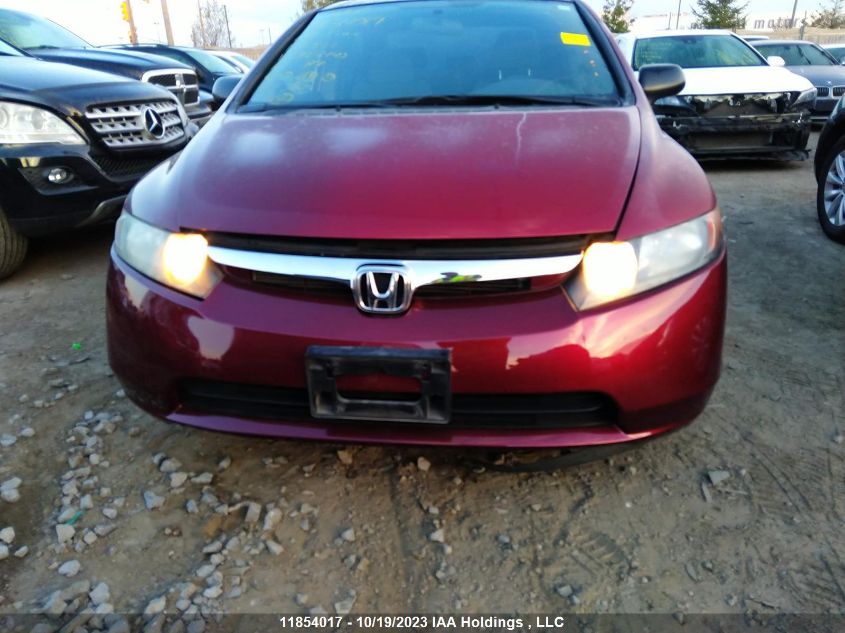 2008 Honda Civic Sdn Dx-G VIN: 2HGFA16438H025443 Lot: 11854017