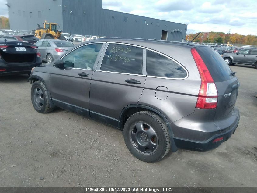 2009 Honda Cr-V VIN: 5J6RE483X9L807758 Lot: 11854086