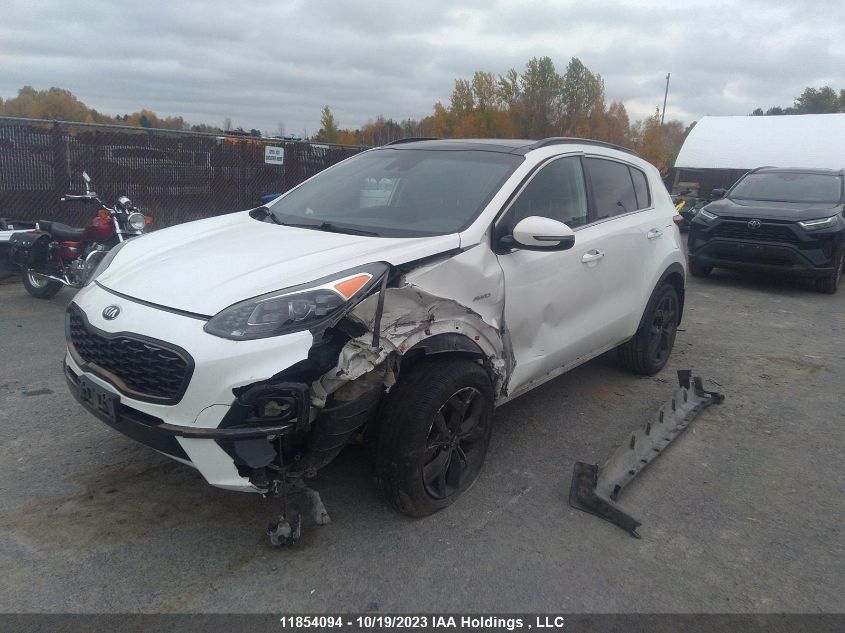 2020 Kia Sportage VIN: KNDPNCAC9L7824522 Lot: 11854094