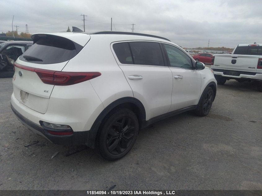 2020 Kia Sportage VIN: KNDPNCAC9L7824522 Lot: 11854094