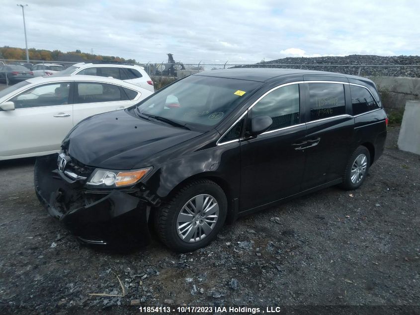 2016 Honda Odyssey VIN: 5FNRL5H29GB507640 Lot: 11854113