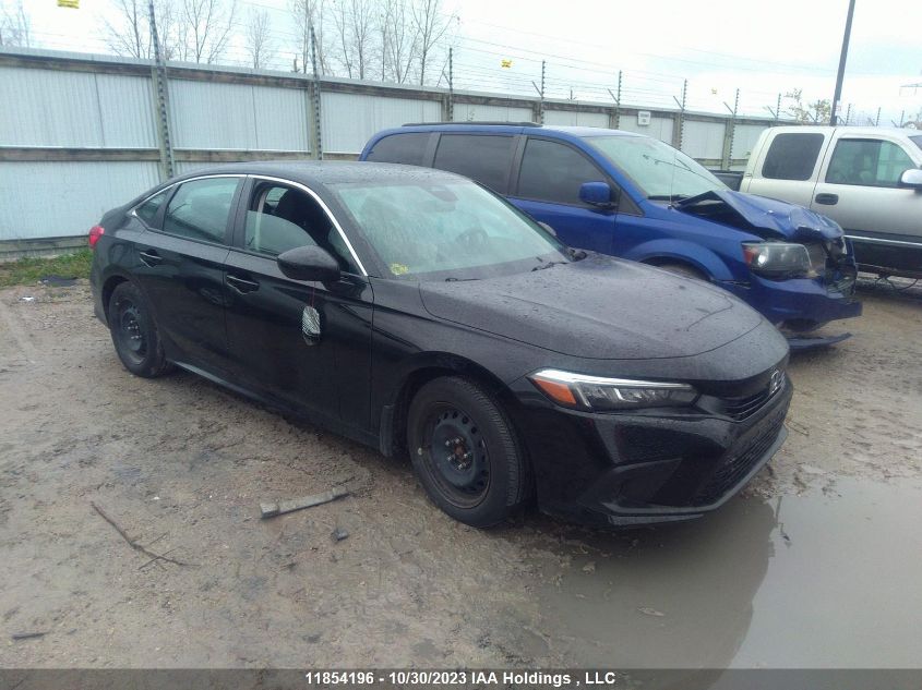 2022 Honda Civic Sedan Lx VIN: 2HGFE2F24NH112448 Lot: 11854196