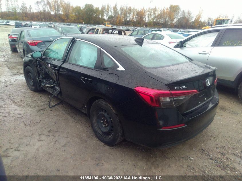 2022 Honda Civic Sedan Lx VIN: 2HGFE2F24NH112448 Lot: 11854196