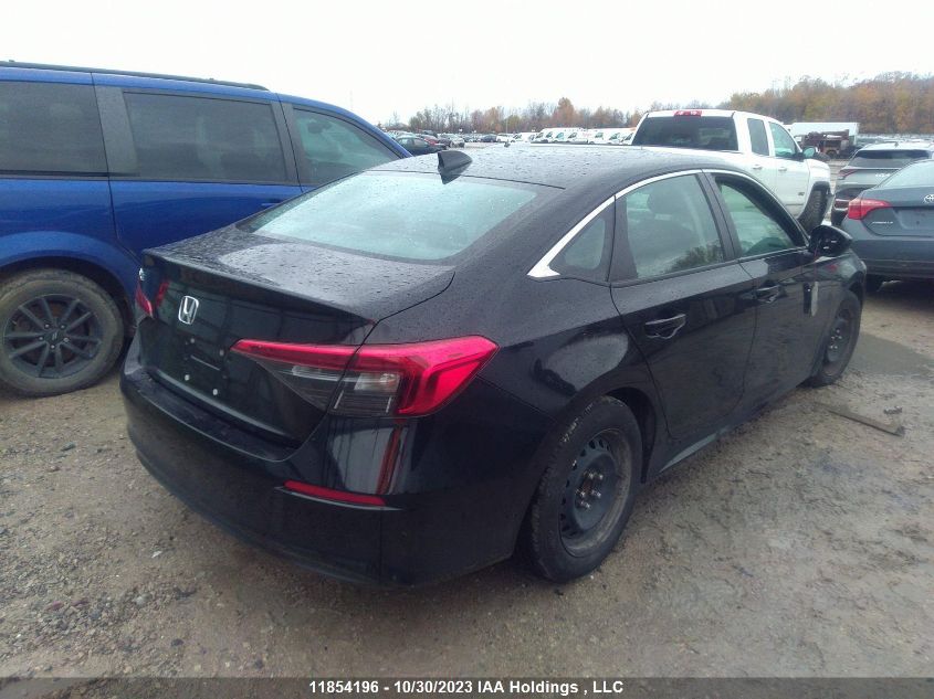 2022 Honda Civic Sedan Lx VIN: 2HGFE2F24NH112448 Lot: 11854196