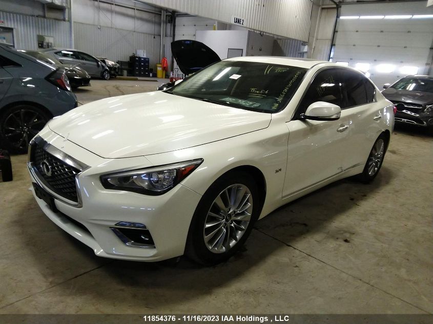 2019 Infiniti Q50 3.0T VIN: JN1EV7AR4KM555545 Lot: 11854376