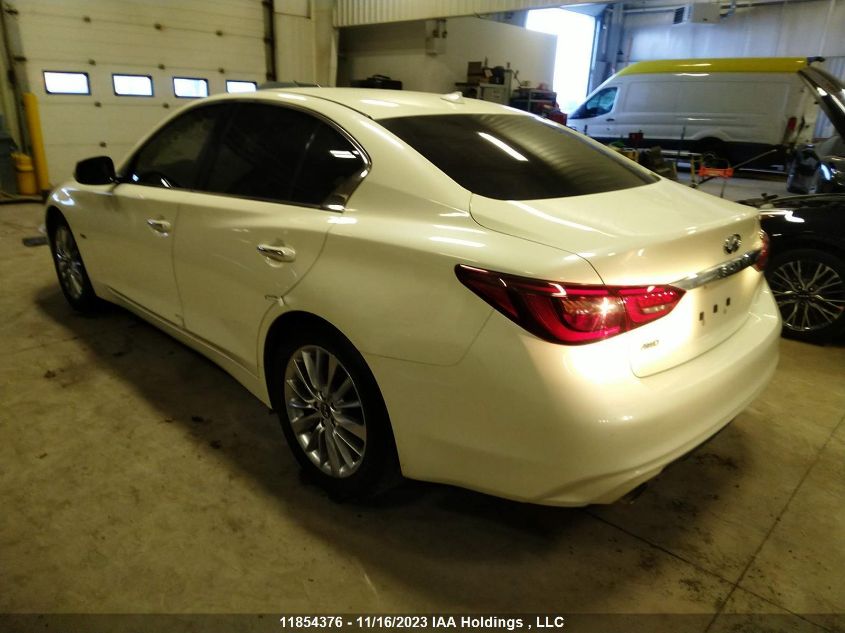 2019 Infiniti Q50 3.0T VIN: JN1EV7AR4KM555545 Lot: 11854376