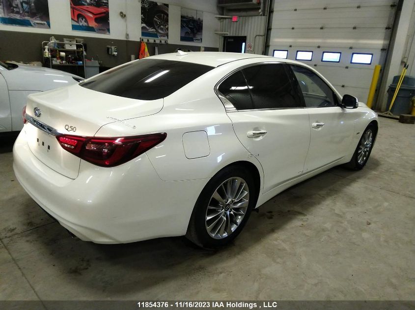 2019 Infiniti Q50 3.0T VIN: JN1EV7AR4KM555545 Lot: 11854376