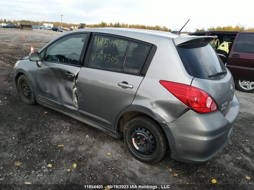 2009 Nissan Versa 1.8 Sl Fe+ VIN: 3N1BC13EX9L454305 Lot: 11854405