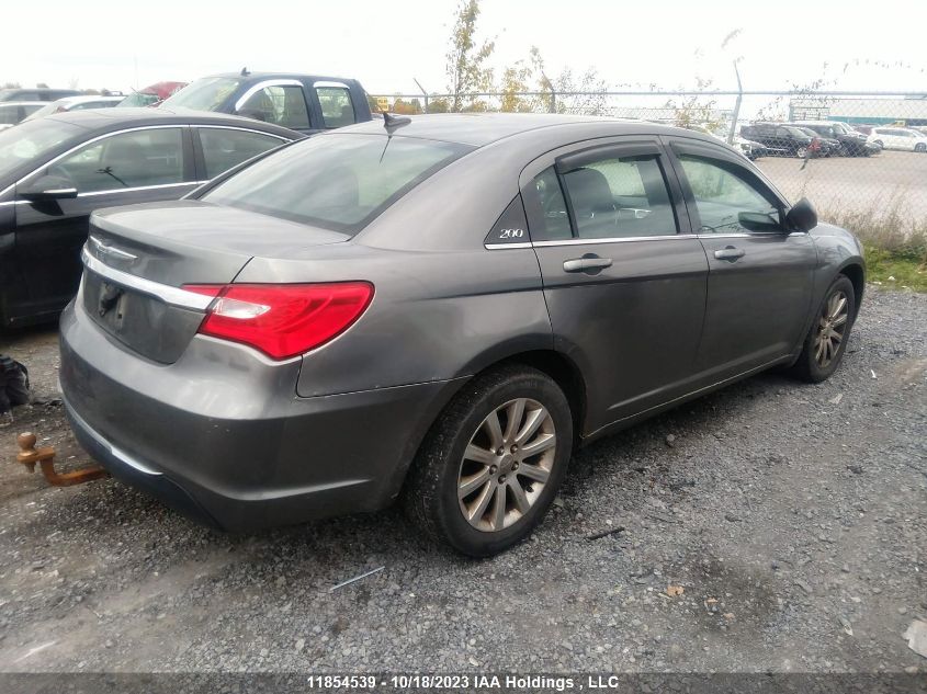 2012 Chrysler 200 Lx VIN: 1C3CCBAB5CN268960 Lot: 11854539