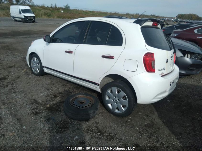 2015 Nissan Micra S/Sv/Sr VIN: 3N1CK3CP7FL267555 Lot: 11854598