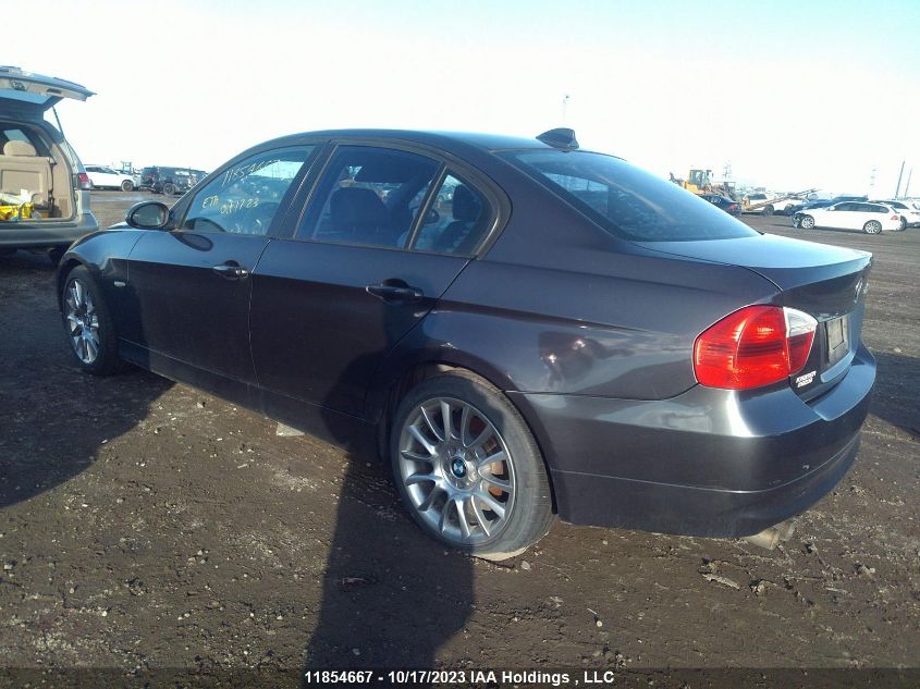 2007 BMW 3 Series 328Xi VIN: WBAVC93527KX52870 Lot: 11854667