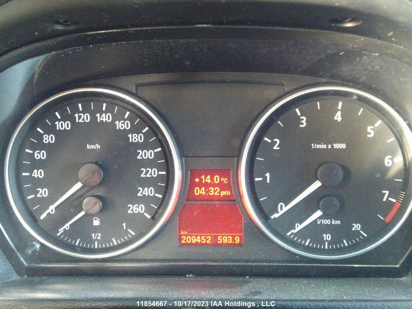 2007 BMW 3 Series 328Xi VIN: WBAVC93527KX52870 Lot: 11854667