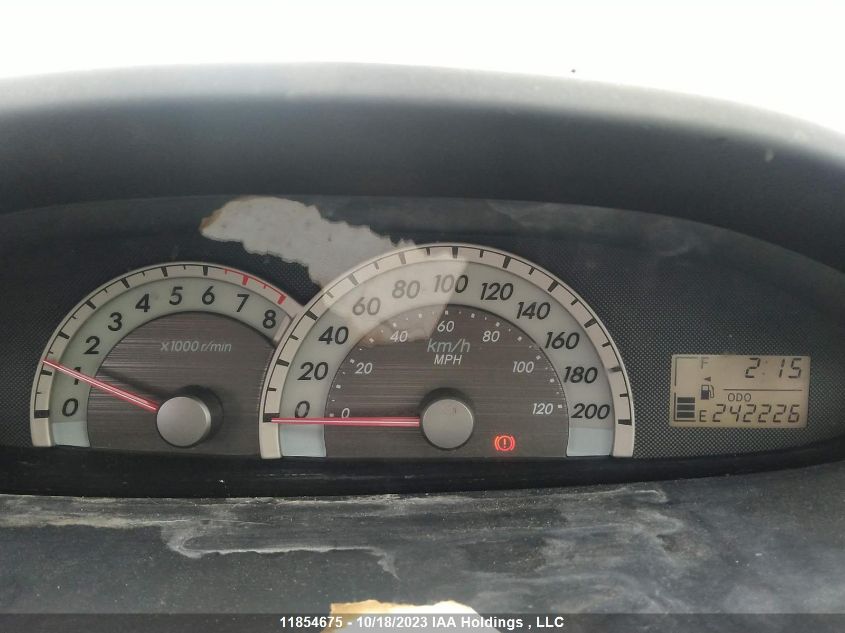 2008 Toyota Yaris VIN: JTDBT923X81205584 Lot: 11854675