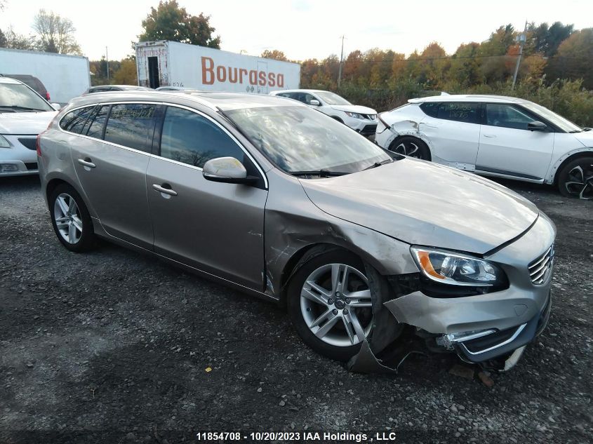 2015 Volvo V60 T5 VIN: YV1612SC6F1195464 Lot: 39227217