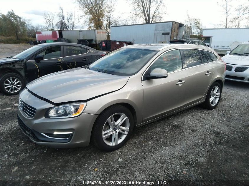 2015 Volvo V60 T5 VIN: YV1612SC6F1195464 Lot: 39227217