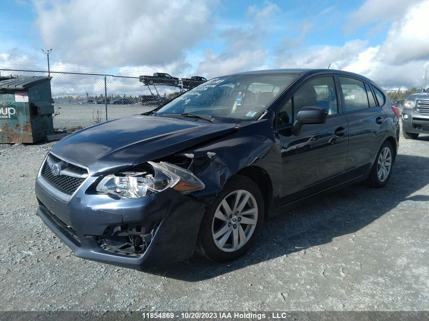 2016 Subaru Impreza 2.0I W/Touring Pkg VIN: JF1GPAB63GG254486 Lot: 11854869