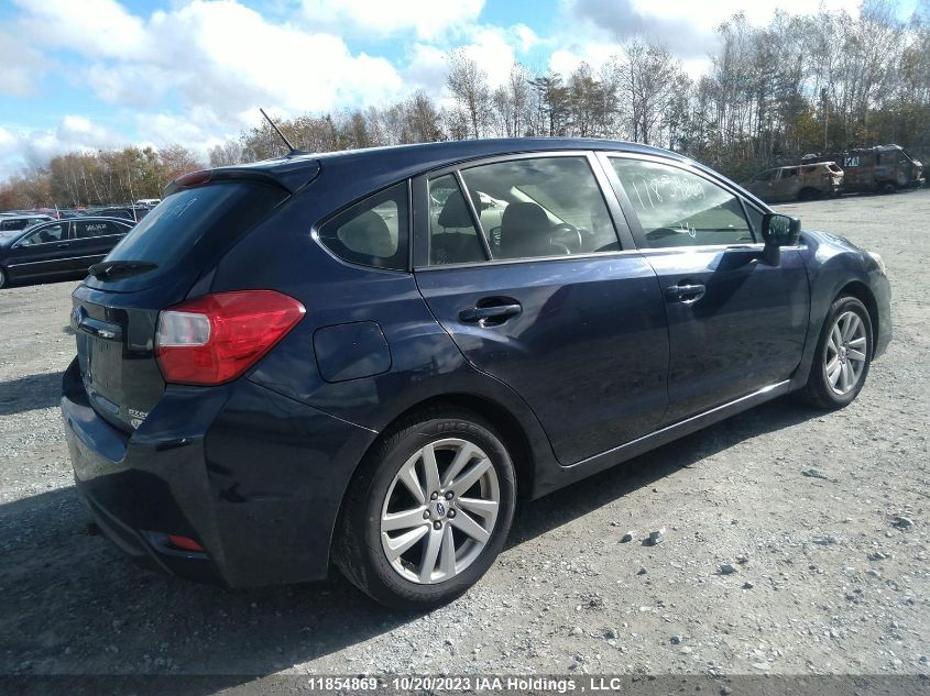 2016 Subaru Impreza 2.0I W/Touring Pkg VIN: JF1GPAB63GG254486 Lot: 11854869