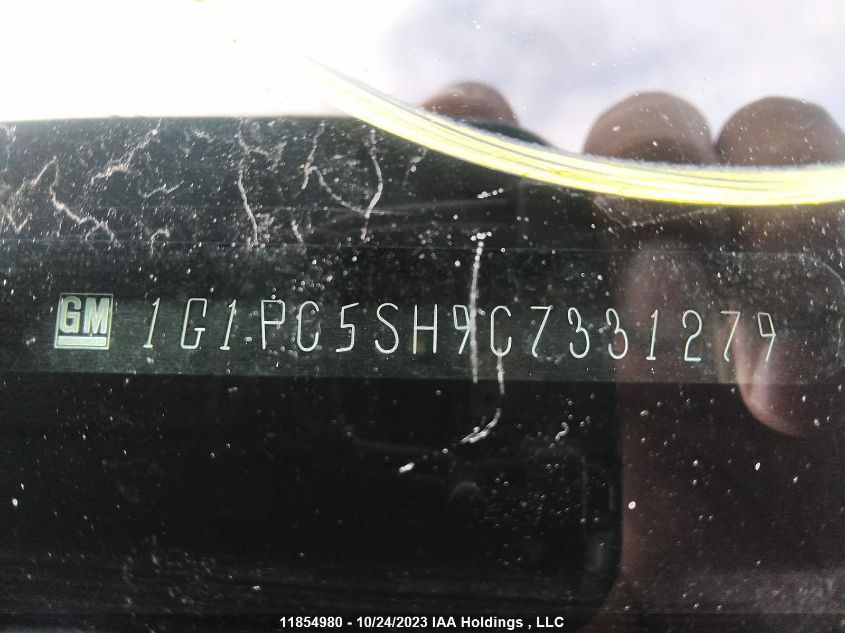 2012 Chevrolet Cruze Ls+ W/1Sb VIN: 1G1PC5SH9C7331279 Lot: 11854980