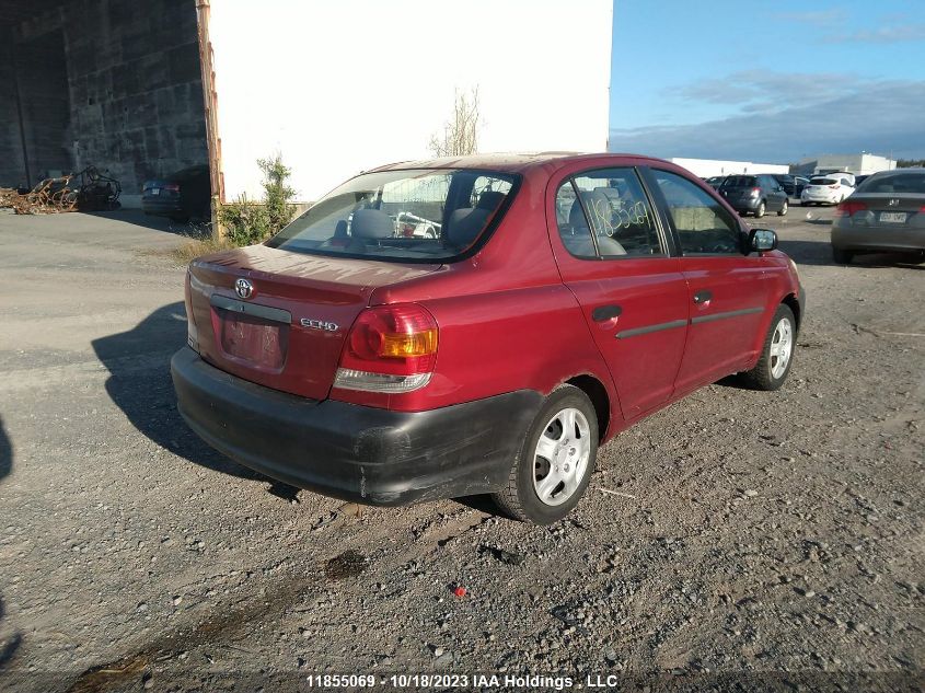 2004 Toyota Echo VIN: JTDBT123140343242 Lot: 11855069