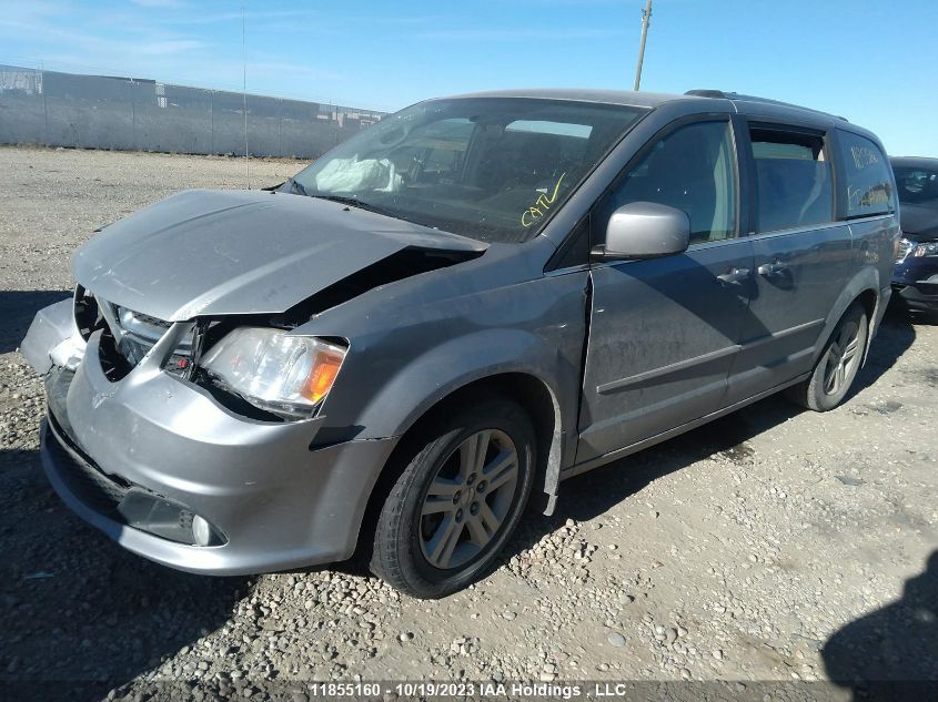 2014 Dodge Grand Caravan Crew VIN: 2C4RDGDGXER302985 Lot: 11855160