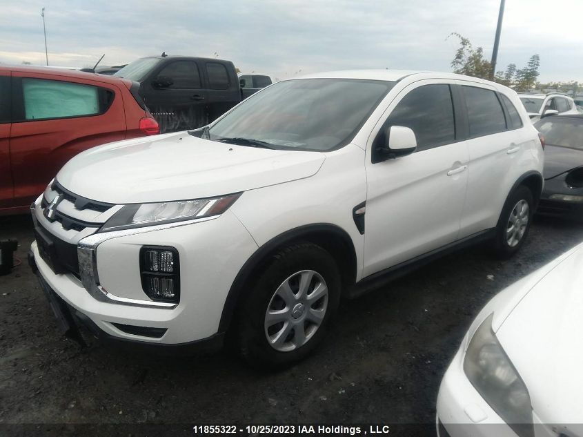 2020 Mitsubishi Rvr Es/Se VIN: JA4AH3AU1LU602624 Lot: 11855322