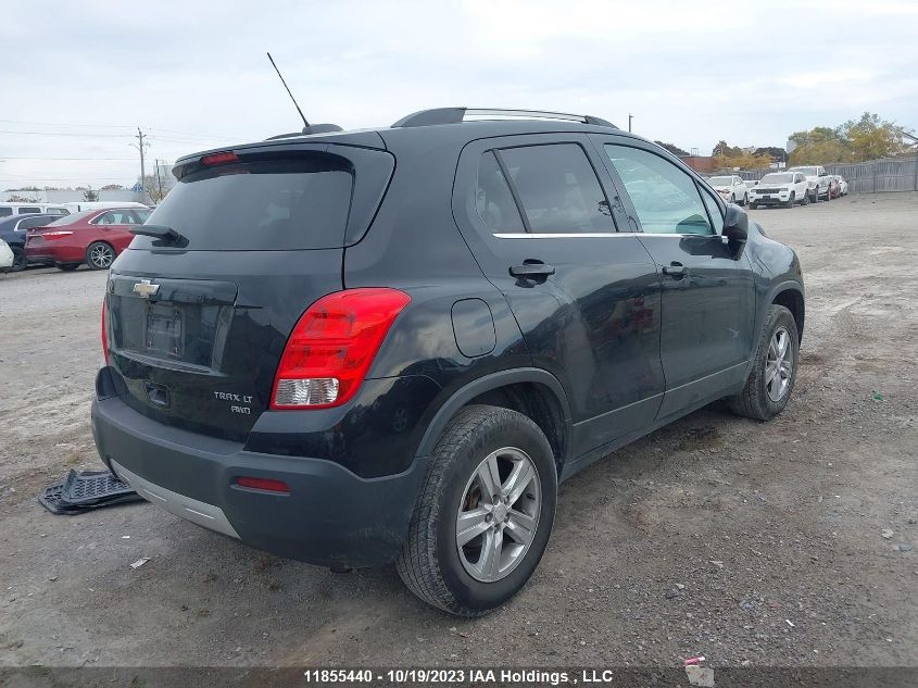 2016 Chevrolet Trax Lt VIN: 3GNCJPSB3GL226247 Lot: 11855440