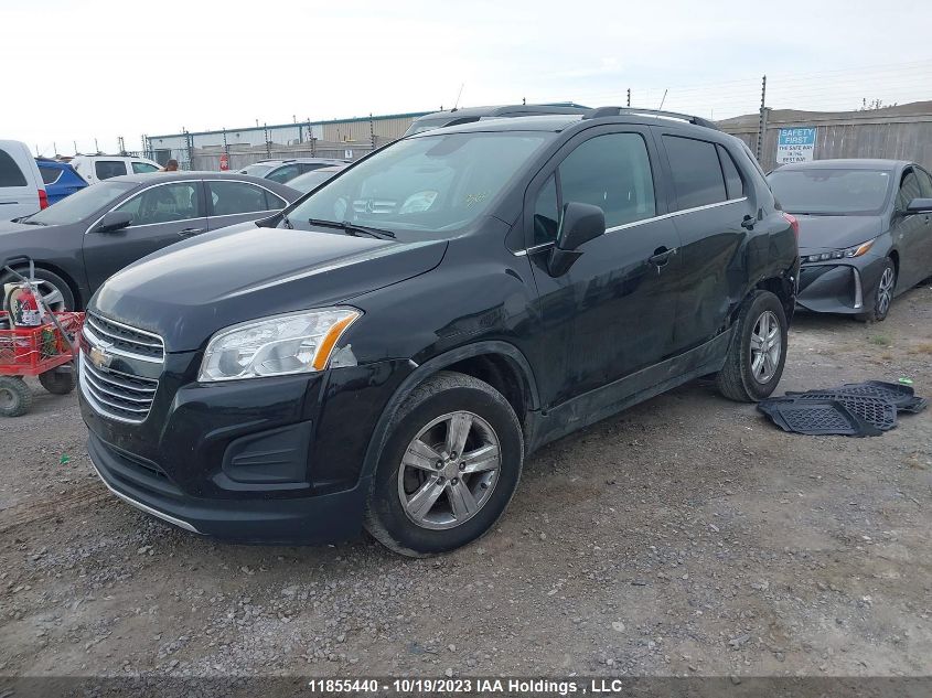 2016 Chevrolet Trax Lt VIN: 3GNCJPSB3GL226247 Lot: 11855440