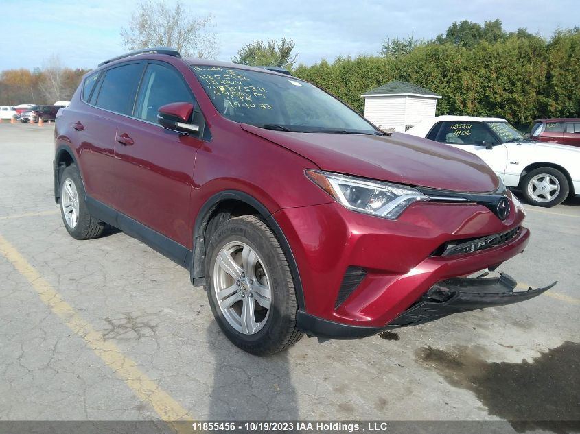 2018 Toyota Rav4 Le VIN: 2T3BFREV1JW845811 Lot: 11855456