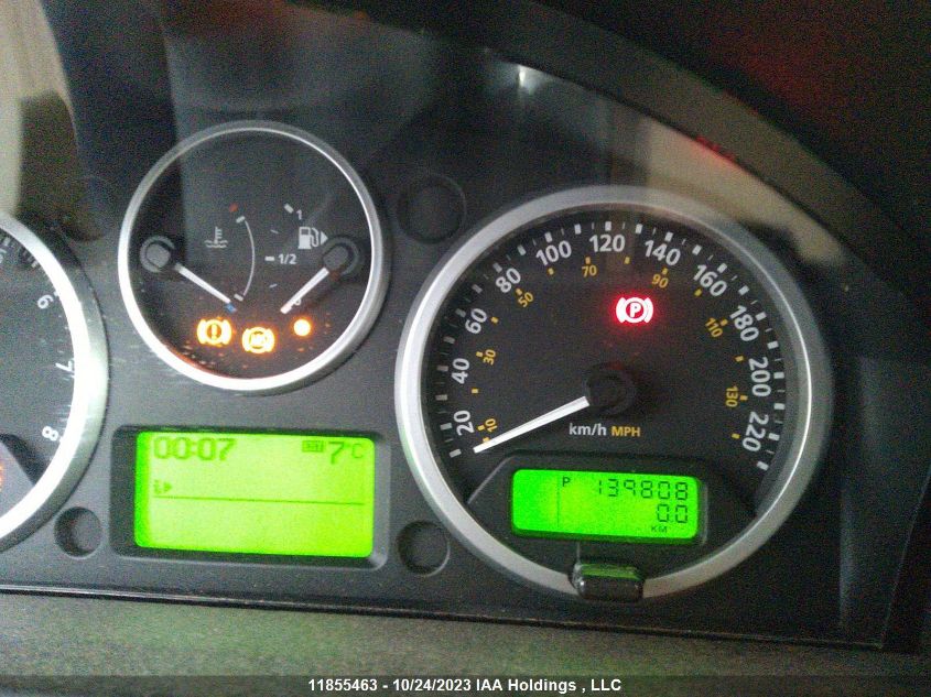 2008 Land Rover Lr3 Hse VIN: SALAG254X8A488492 Lot: 11855463