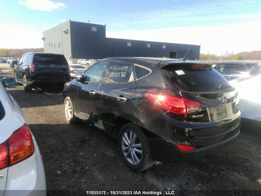 2011 Hyundai Tucson VIN: KM8JUCAC9BU222899 Lot: 11855572