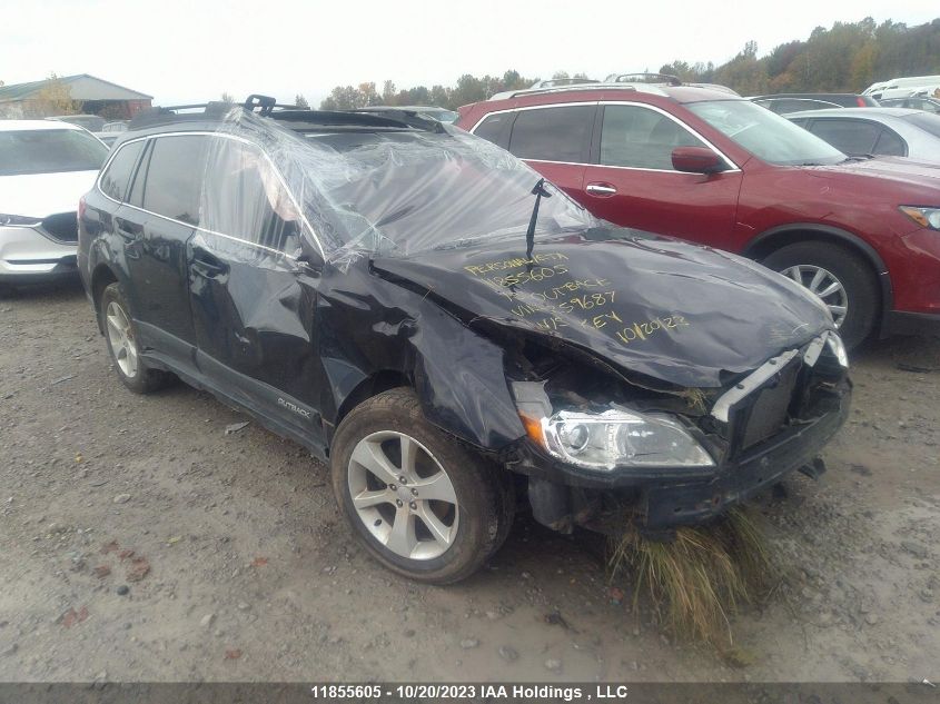 2013 Subaru Outback 2.5I Touring VIN: 4S4BRGGC7D3259687 Lot: 11855605