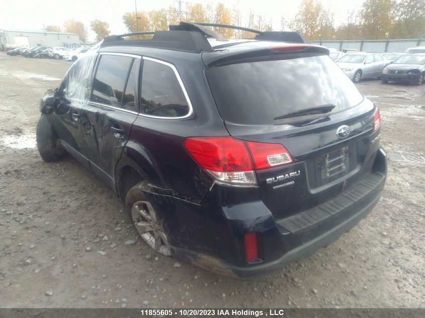 2013 Subaru Outback 2.5I Touring VIN: 4S4BRGGC7D3259687 Lot: 11855605