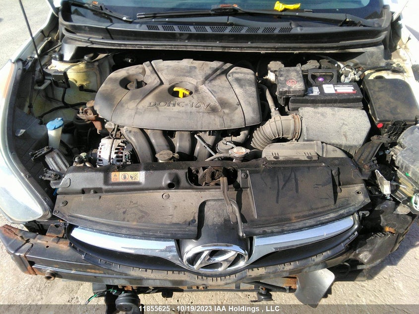 2013 Hyundai Elantra Gl VIN: 5NPDH4AEXDH345315 Lot: 11855625