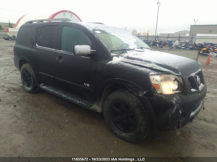 2008 Nissan Armada Se VIN: 5N1AA08C98N616922 Lot: 11855672