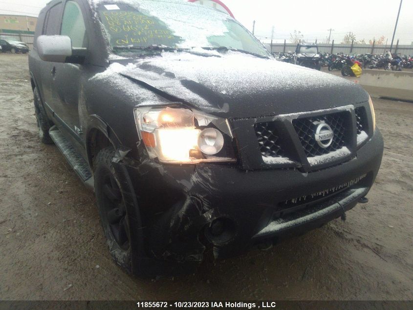 2008 Nissan Armada Se VIN: 5N1AA08C98N616922 Lot: 11855672