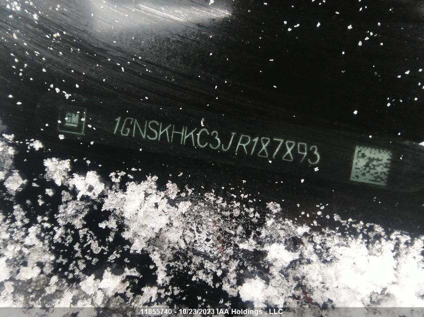 2018 Chevrolet Suburban Lt VIN: 1GNSKHKC3JR187893 Lot: 11855740