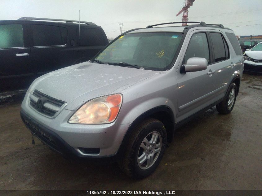 2004 Honda Cr-V Ex-L VIN: JHLRD78944C801660 Lot: 11855792