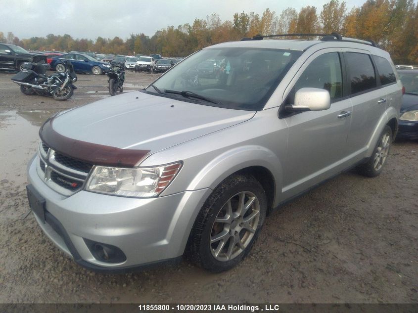 2013 Dodge Journey R/T VIN: 3C4PDDFG9DT701899 Lot: 11855800