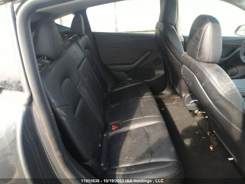 2022 Tesla Model Y Long Range VIN: 7SAYGDEE3NF464406 Lot: 11855838