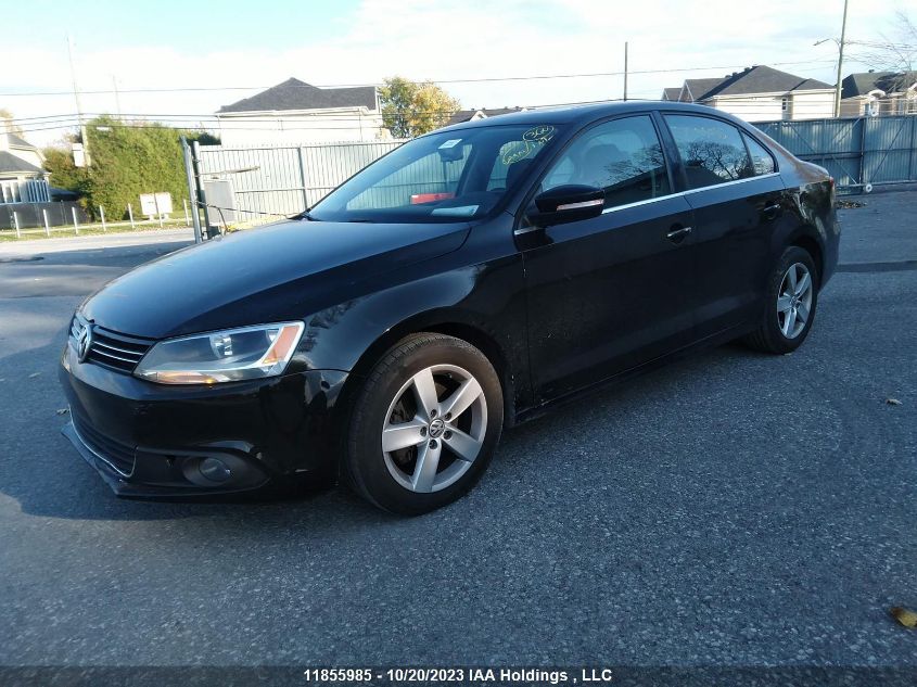 2014 Volkswagen Jetta Sedan Comfortline VIN: 3VWD07AJ6EM292045 Lot: 11855985