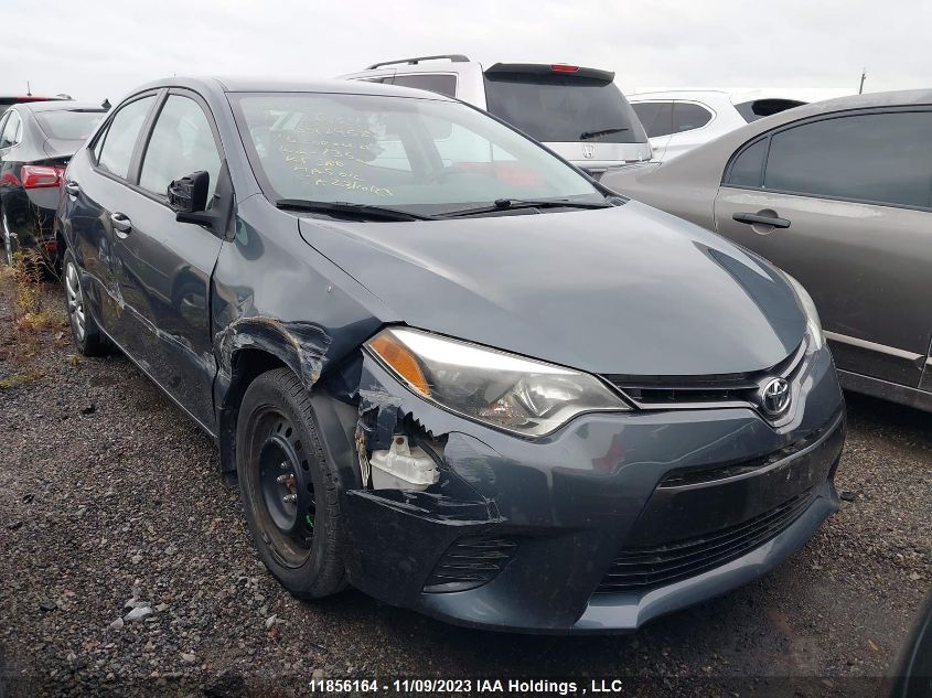 2015 Toyota Corolla Ce/S/Le VIN: 2T1BURHE7FC392958 Lot: 11856164